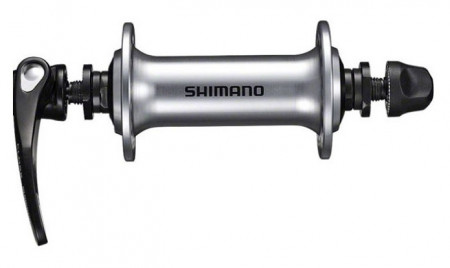 BUTUC FATA SHIMANO SORA HB-RS300 32H OLD 100MM AX 108MM QR 133MM ARGINTIU AMBALAT IND.