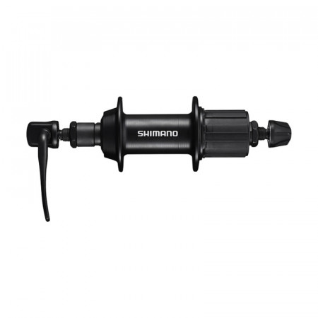 BUTUC SPATE SHIMANO TOURNEY FH-TY500-7-QR 32H 7 VIT. OLD 135MM QR 170MM NEGRU NEGRU AMBALAT IND.