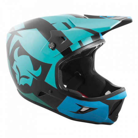 Casca TSG Advance Graphics Design - Interval Green Blue XL