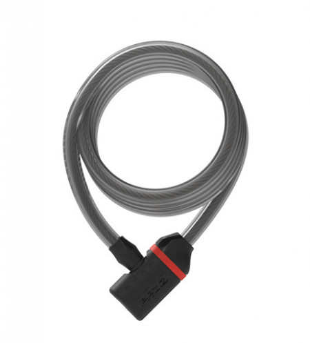 Incuietoare Cablu ZEFAL K-Traz C8 12mm/185cm - Grey