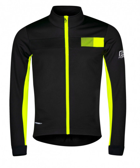 Jacheta Force Frost softshell negru/fluo XXL