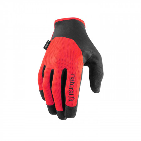 MANUSI CUBE GLOVES LONG FINGER X NF BLACK´N´RED XS