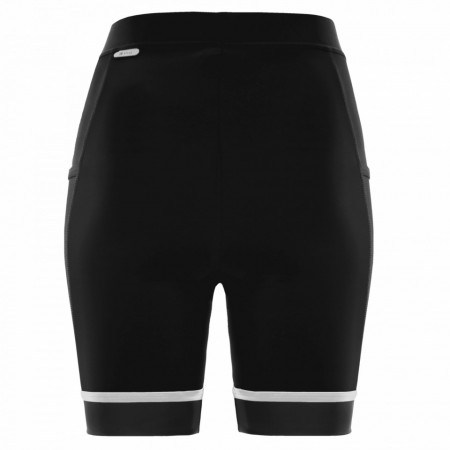 Pantaloni scurti alergare FUNKIER Marsala - Negru/Alb S