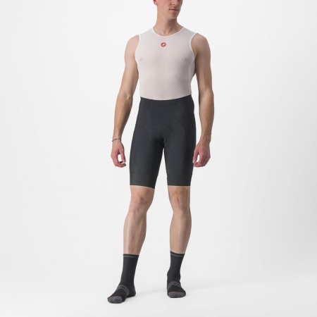 Pantaloni scurti Castelli Entrata 2 pentru barbati negru M