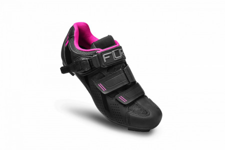 Pantofi ciclism FLR F-15 III Pro Road - Negru/Roz 37