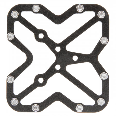 Platforma Pedala M-WAVE Transformer A Negru Aluminiu