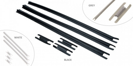 PROTECTIE PT. CABLU ELECTRIC SHIMANO ULTEGRA-DI2 SM-EWC2-W PT. EW-SD50 L(300MM)x3 S(50MM)x3 ALB AMBALAT IND.
