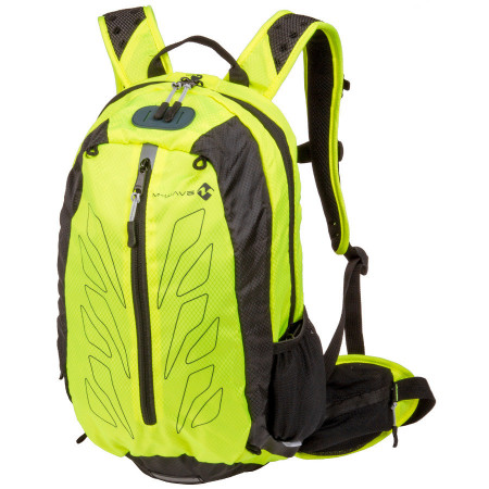 Rucsac M-WAVE "BP BACK" Galben Neon/Negru