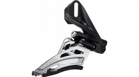 SCHIMBATOR FATA SHIMANO DEORE FD-M5100-D DUBLU PT. 2X11 VIT. PRINDERE DIRECT MOUNT SIDE SWING TRAGERE PRIN FATA UNGHI CS 66-69 CL:48.8/51.8MM AMBALAT IND.