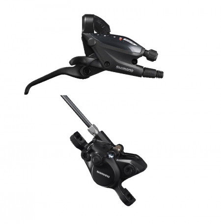 SET FRANA COMPLET ASAMBLATA SHIMANO ST-EF505(8R) 8 VIT. BR-MT200 SM-MA-R160P/S RASINA 1600MM (SM-BH59-SS BLACK) VRAC.