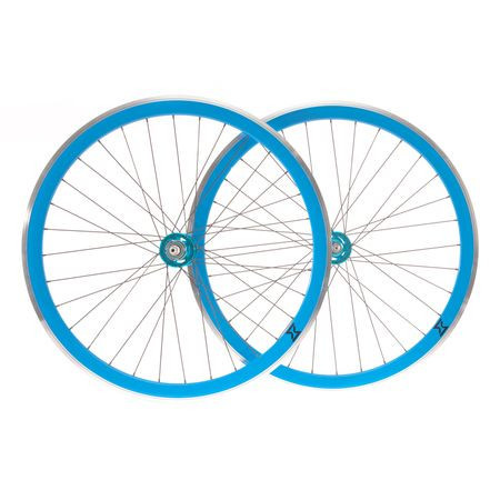 Set Roti Single Speed/Fixie SXT 700-32H 40 mm Albastru
