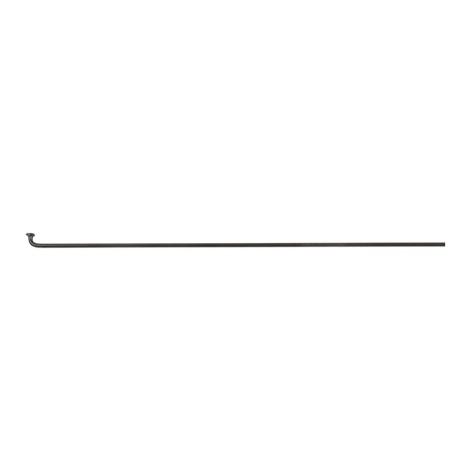 Spita Inox 2 mm cnSPOKE Negru-251 mm