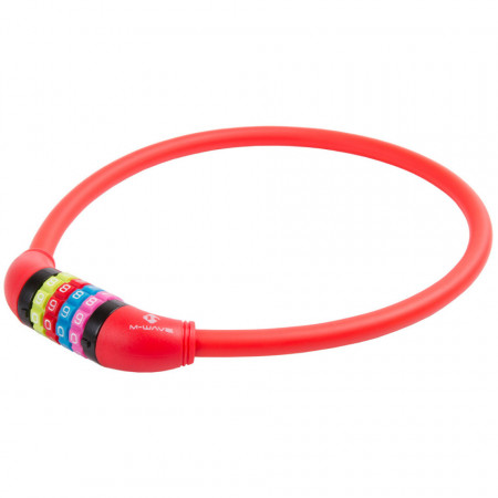 Antifurt cu Cifru M-WAVE "DS 12.6,5 S" Rosu