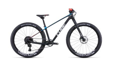 BICICLETA CUBE ELITE 240 C:62 SLX CARBON BLUE RED 2024 ROTI 24