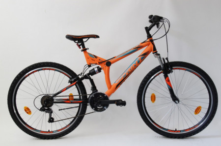 Bicicleta Sprint Element VB 26 Portocaliu Neon/Negru Mat 460 mm