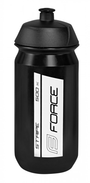 Bidon Force Stripe 0.5l negru/alb