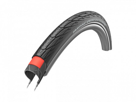 Cauciuc IMPAC Dutchpac - 28x1.25 700x32C (32-622) B/B+RT BS120 PP - Sarma