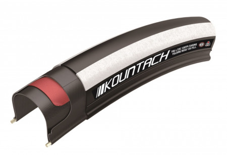 CAUCIUC PR 700X23 K1092 BK/BKS/DSK R2C/IRON CLOAK BELT F/R FOLD. 120TPI KOUNTACH KENDA
