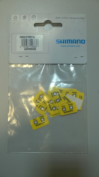 CUSTOM FIT TEMPERATURE STICKER YELLOW COLOR 250MMX150MM