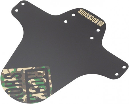Fender RockShox MTB Black Green Camouflage Print