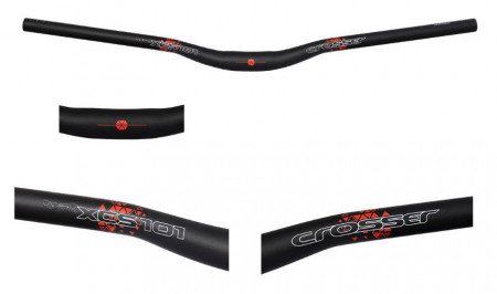Ghidon CROSSER XCS101 35grade 31.8x720mm - Black/Red