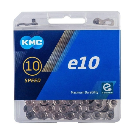 Lant KMC E10 Silver 10 Viteze 122 zale Ebike, Argintiu