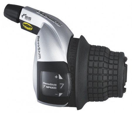 MANETA DE SCHIMBATOR SHIMANO TOURNEY SL-RS45-7R DREAPTA 7 VIT. REVO CABLU 2050MM O.G.D. AMBALAT IND.