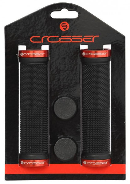 Mansoane CROSSER HL-G201 negru/rosu