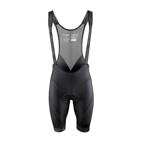Pantaloni scurti cu bazon si bretele Force B51 Negru XL