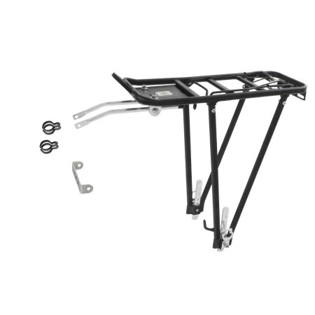 Portbagaj Aluminiu Spate M-WAVE SCREW-ON II A 24"-28" Negru