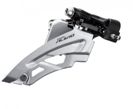 SCHIMBATOR FATA SHIMANO ALIVIO FD-M3100-M PT. 3X9 VIT. PRINDERE COLIER 34.9MM (W/31.8 & 28.6MM ADAPT) SIDE SWING UNGHI CS 66-69 CL:50MM AMBALAT IND.