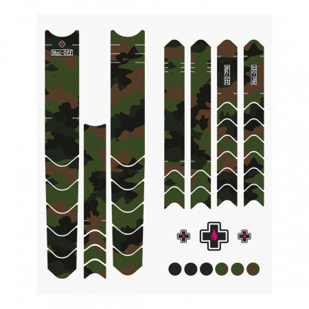 Set stickere protectie cadru Muc-Off Frame Protection Kit DH/Enduro/Trail Camo