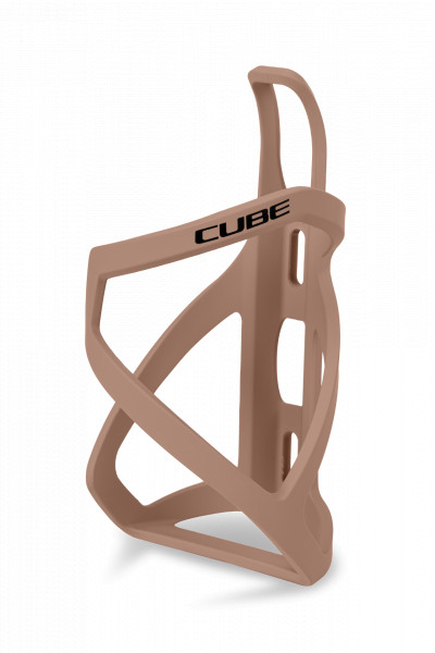 SUPORT BIDON CUBE HPP LEFT-HAND SIDECAGE Chorme Rose-Negru Lucios