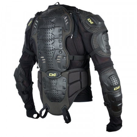 Armura TSG Backbone Trailfox - Black Yellow M