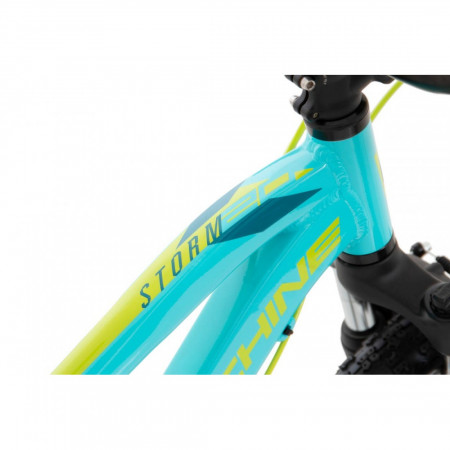 Bicicleta Rock Machine Storm 20 VB Gloss Neon Cyan/Yellow/Petrol