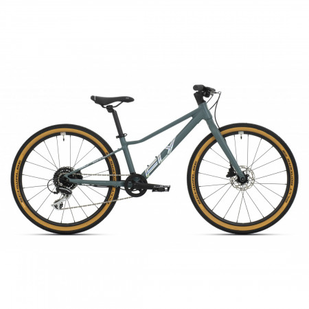 Bicicleta Superior FLY 24 DB Matte Trooper Green/Hologram Chrome