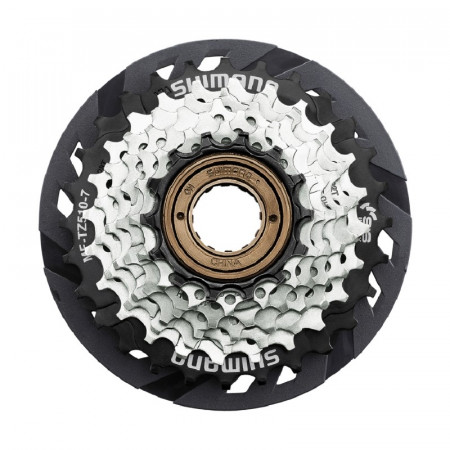 BLOC DE PINIOANE PE FILET SHIMANO MF-TZ510-7 7 VIT. 14-16-18-20-22-24-28T CU PROTECTIE SPITE AMBALAT IND.