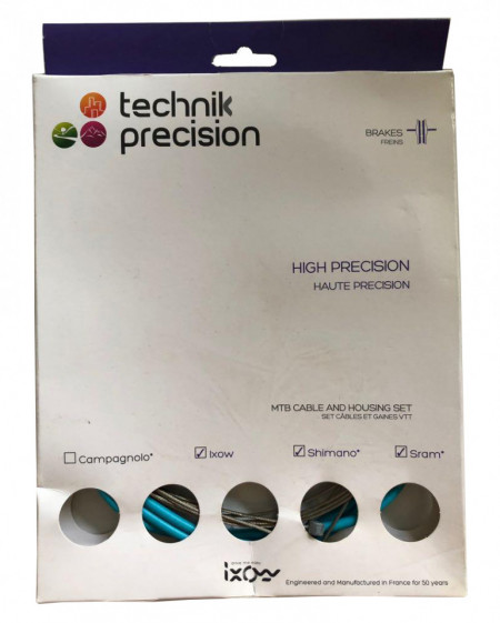 Cablu frana + Camasa IXOW Precision (Mtb) - Albastru