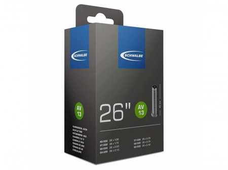 CAMERA SCHWALBE AV13 (40-62X559) SCHRADER 40 MM 26 x 1.6 - 2.4