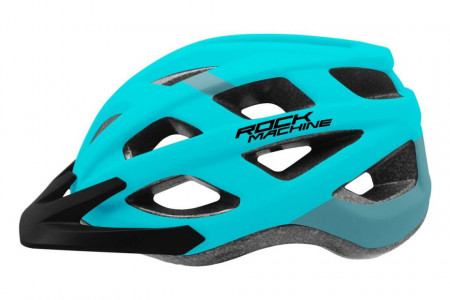 Casca Rock Machine MTB FUN albastru deschis S-M (54-58 cm)