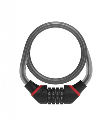 Incuietoare Cablu ZEFAL K-Traz C8 Cifru 12mm/185cm - Grey/Black
