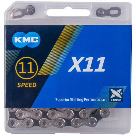 Lant KMC X11 Silver/Negru 114 Zale