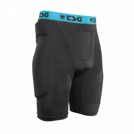 Pantaloni cu protectii TSG Crash Pant A - Black XL