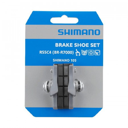 SABOTI DE FRANA REZERVE SHIMANO R55C4 PT. BR-R7000 ARGINTIU 1 PER.