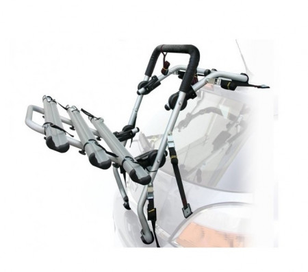 Suport auto pe haion Padova pentru 3 biciclete otel gri