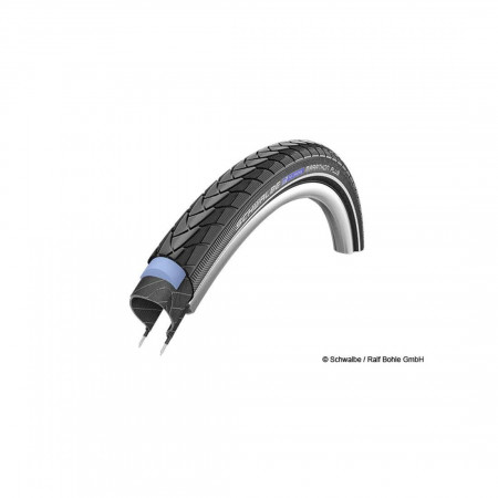 ANVELOPA SCHWALBE MARATHON PLUS PERFORMANCE SMARTGUARD TWINSKIN (37-622) 28X1.40 NEGRU