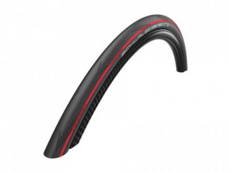 ANVELOPA SCHWALBE ONE - 700X25C (25-622) HS462A B/RS/B-SK ADDIX - PLIABIL Negru