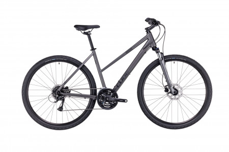 BICICLETA CUBE NATURE TRAPEZE Graphite Black 2023