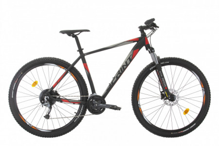 Bicicleta MTB Sprint Maverick Pro 29 Negru Mat/Rosu 480 mm