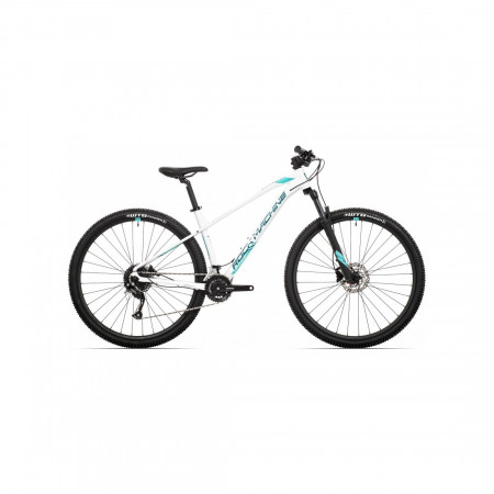 Bicicleta Rock Machine Catherine 20-29 29 Gloss White/Petrol/Neon Cyan 17.0 - (M)